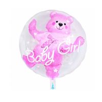 Cute Letter Bear Aluminum Film Daily Party Balloons main image 3