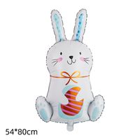 Easter Cute Rabbit Letter Aluminum Film Party Festival Balloons main image 3