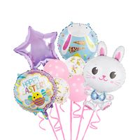 Easter Cute Rabbit Letter Aluminum Film Party Festival Balloons sku image 5