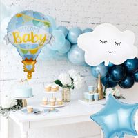 Birthday Cute Clouds Letter Aluminum Film Daily Birthday Festival Balloons main image 2
