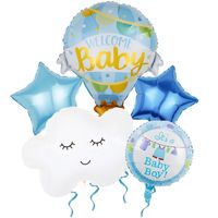 Birthday Cute Clouds Letter Aluminum Film Daily Birthday Festival Balloons sku image 6