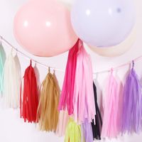 Simple Style Solid Color Paper Daily Party Colored Ribbons main image 4