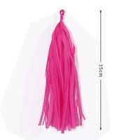 Simple Style Solid Color Paper Daily Party Colored Ribbons main image 3