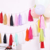 Simple Style Solid Color Paper Daily Party Colored Ribbons main image 1