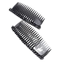 Women's Simple Style Geometric Plastic Rhinestones Insert Comb main image 5