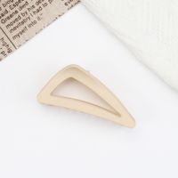 Women's Simple Style Triangle Plastic Hair Claws sku image 16