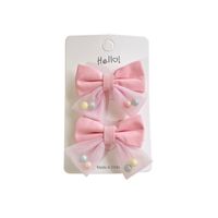 Women's Sweet Simple Style Bow Knot Gauze Hair Clip main image 6