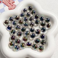 10 PCS/Package Plastic Resin Pentagram Round Square Beads sku image 1
