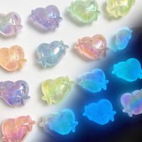 10 PCS/Package Arylic Star Heart Shape Beads main image 6