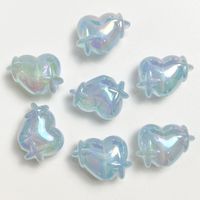 10 PCS/Package Arylic Star Heart Shape Beads sku image 4