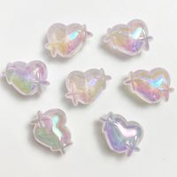 10 PCS/Package Arylic Star Heart Shape Beads sku image 2