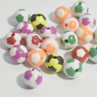 50 Arylic Star Heart Shape Ball Beads sku image 2
