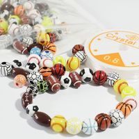 50 Arylic Star Heart Shape Ball Beads main image 3