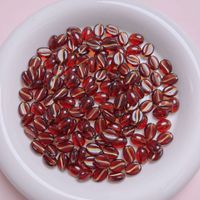 A Pack Of 30 Arylic Coffee Beans Beads sku image 4