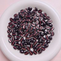 A Pack Of 30 Arylic Coffee Beans Beads sku image 6