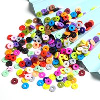 1 Set Soft Clay Solid Color Beads main image 1