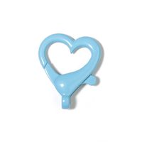 10 PCS/Package Alloy Heart Shape Lobster Clasp Simple Style sku image 9