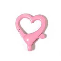 10 PCS/Package Alloy Heart Shape Lobster Clasp Simple Style sku image 4