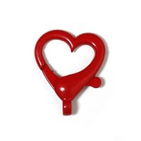 10 PCS/Package Alloy Heart Shape Lobster Clasp Simple Style sku image 12