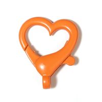 10 PCS/Package Alloy Heart Shape Lobster Clasp Simple Style sku image 11