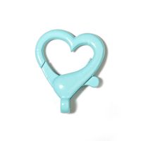 10 PCS/Package Alloy Heart Shape Lobster Clasp Simple Style sku image 5