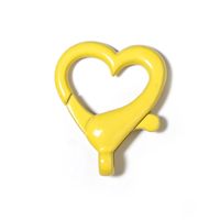 10 PCS/Package Alloy Heart Shape Lobster Clasp Simple Style sku image 3