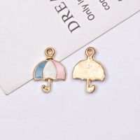 10 Pcs/package Simple Style Umbrella Alloy Enamel Jewelry Accessories main image 3