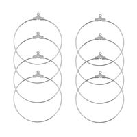 Un Paquet De 30 Le Fer Cercle Boucles D'oreilles Accessoires sku image 4