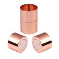 5 Pieces Copper Solid Color Connection Buckle Simple Style main image 2