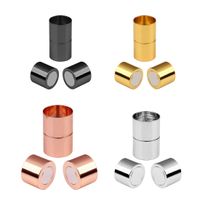 5 Pieces Copper Solid Color Connection Buckle Simple Style main image 1