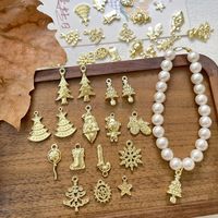 1 Piece Simple Style Tree Balloon Snowflake Alloy Plating Jewelry Accessories main image 1