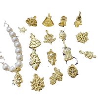 1 Piece Simple Style Tree Balloon Snowflake Alloy Plating Jewelry Accessories main image 3