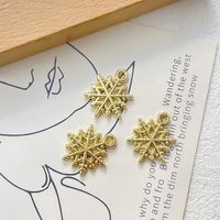 1 Piece Simple Style Tree Balloon Snowflake Alloy Plating Jewelry Accessories sku image 6