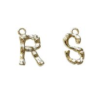 10 Pcs/package Simple Style Letter Copper Plating Pendant Jewelry Accessories main image 2