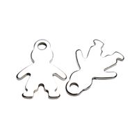 1 Set Simple Style Cross Star Butterfly Stainless Steel Plating Jewelry Accessories main image 1