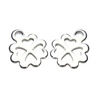 1 Set Simple Style Cross Star Butterfly Stainless Steel Plating Jewelry Accessories sku image 17