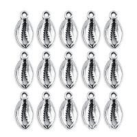 30pcs Beach Simple Style Conch Shell Fish Alloy Plating Pendant Jewelry Accessories sku image 8