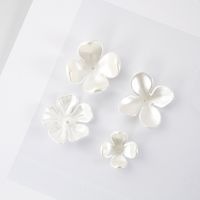 10 PCS/Package Imitation Shell Flower Simple Style main image 5