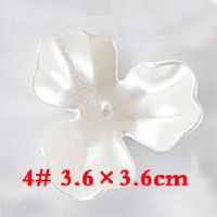 10 PCS/Package Imitation Shell Flower Simple Style sku image 4