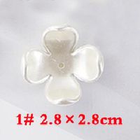 10 PCS/Package Imitation Shell Flower Simple Style sku image 1