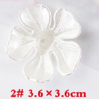 10 PCS/Package Imitation Shell Flower Simple Style sku image 2