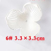 10 Stück/Paket Imitation Shell Blume Einfacher Stil sku image 5
