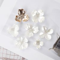 10 Stück/Paket Imitation Shell Blume Einfacher Stil main image 1