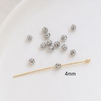 1 Piece Copper Solid Color Beads sku image 3