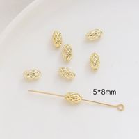1 Piece Copper Solid Color Beads sku image 10