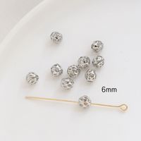 1 Piece Copper Solid Color Beads sku image 9