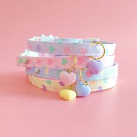 Sweet Polyester Cartoon Star Heart Shape Pet Collar main image 1