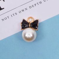 10 Pcs/package Simple Style Bow Knot Alloy Enamel Inlay Jewelry Accessories sku image 3