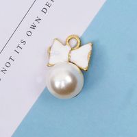 10 Pcs/package Simple Style Bow Knot Alloy Enamel Inlay Jewelry Accessories sku image 2