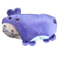 Cute Plush Cartoon Dinosaur Hippopotamus Pet Toys sku image 3